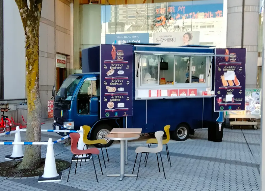 【錦糸町マルイ】1階 店頭 広告・ステージA【物販・食物販・PR】国道14号面した人通りの多い屋外スペース