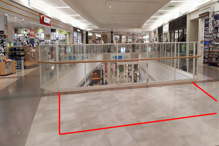 【イオンモール日吉津*】西館2F ウェストブリッジB