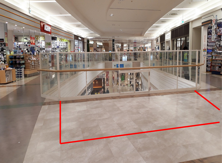 【イオンモール日吉津*】西館2F　ウェストブリッジB