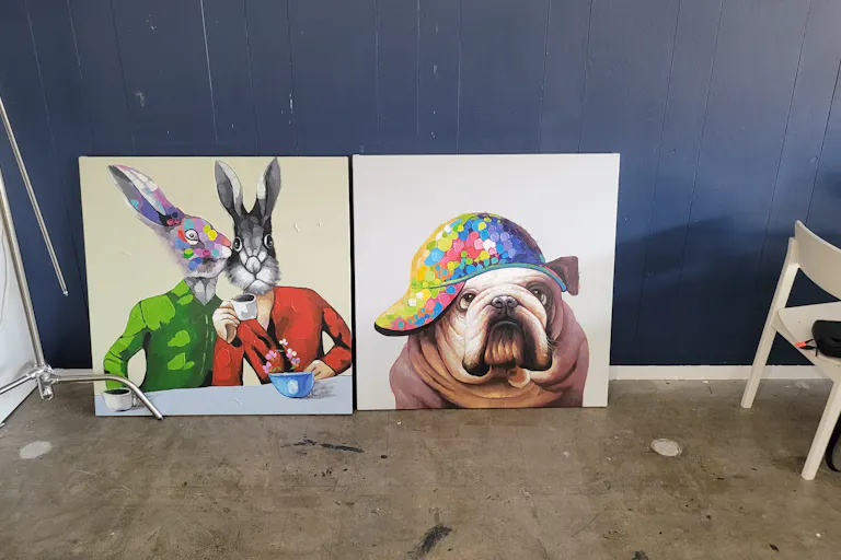 【北参道駅7分】アパレル展示会やポップアップ、撮影用途に最適な白壁と青壁が特徴のイベントスペースの画像15