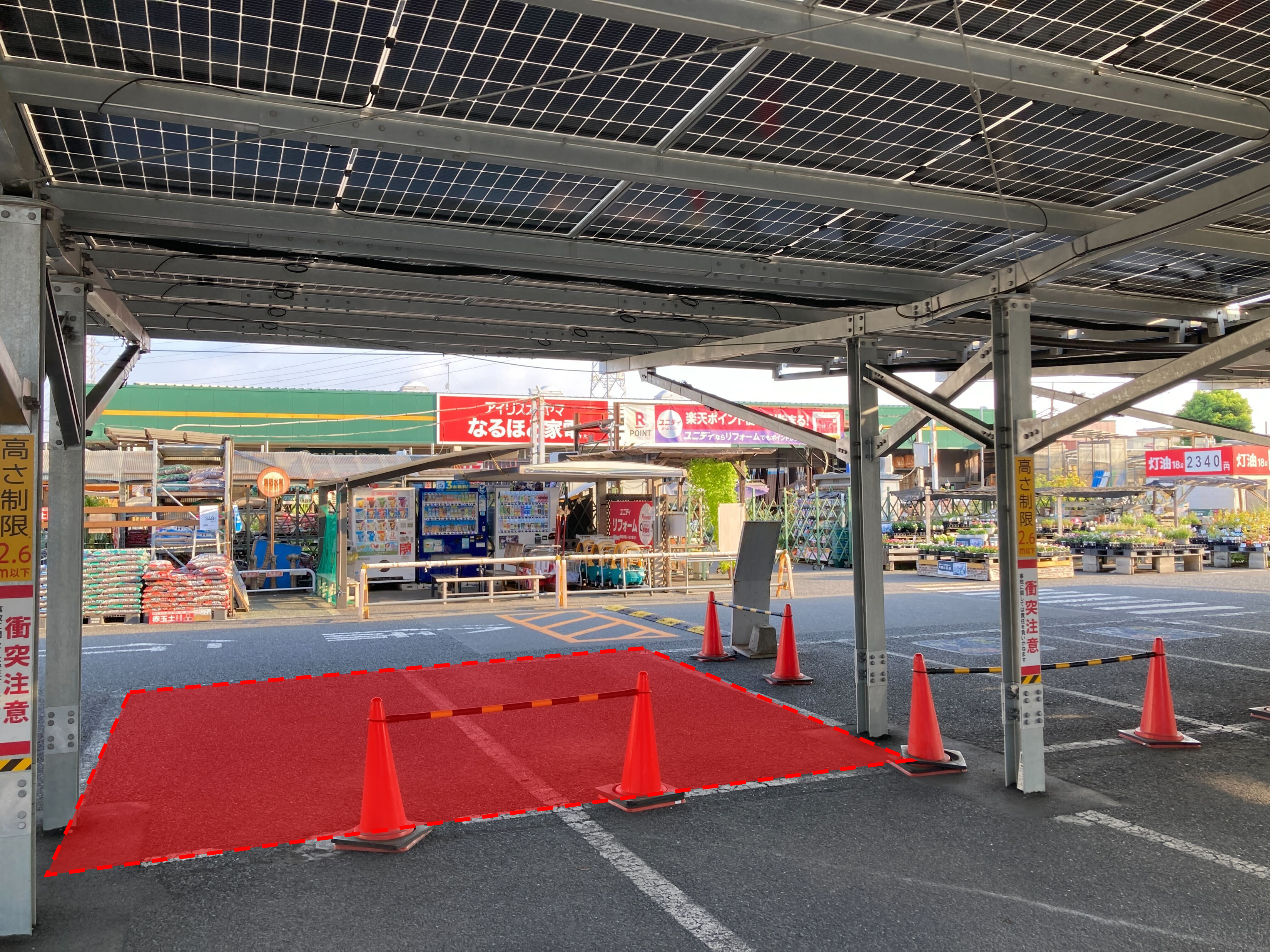 【ユニディ川口店】屋外駐車場（高さ2.8mまで）　キッチンカーの出店に最適な屋外駐車場の催事イベントスペース