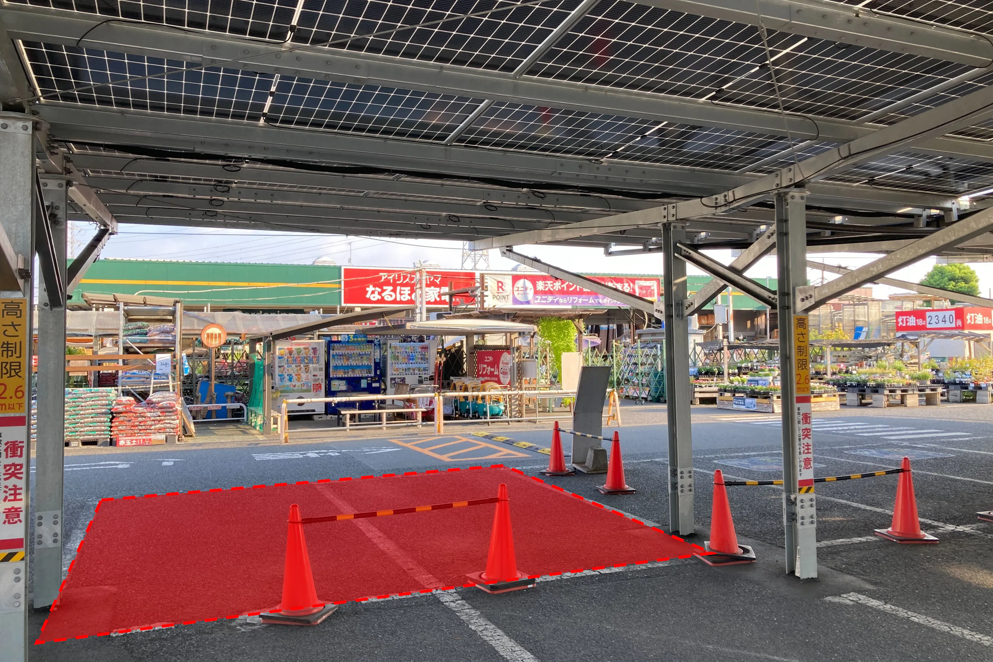 【ユニディ川口店】屋外駐車場(高さ2.8mまで) キッチンカーの出店に最適な屋外駐車場の催事イベントスペース