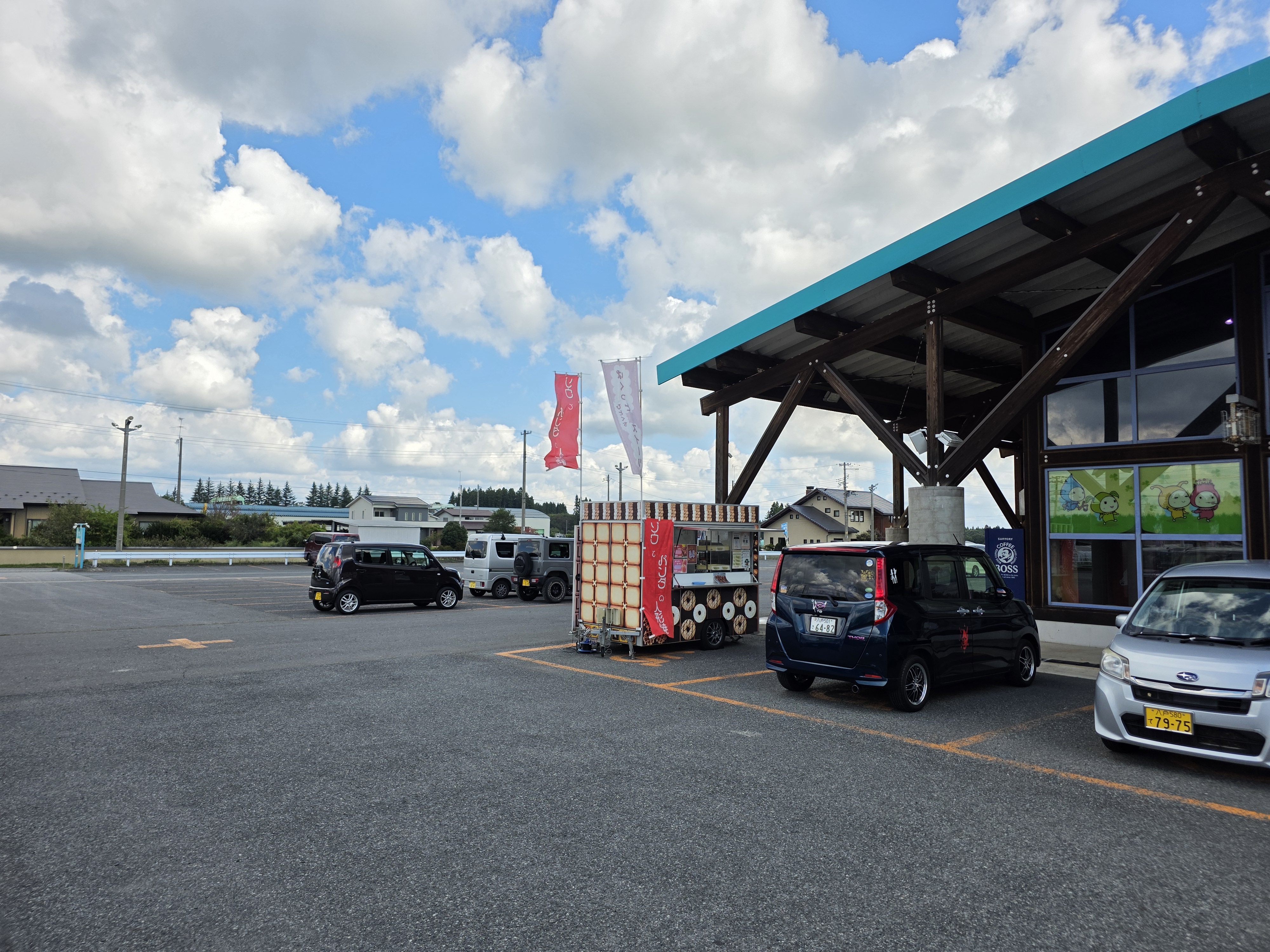 【ダイナム十和田店ゆったり館】キッチンカーに最適なアミューズメント施設のイベントスペース（駐車場）