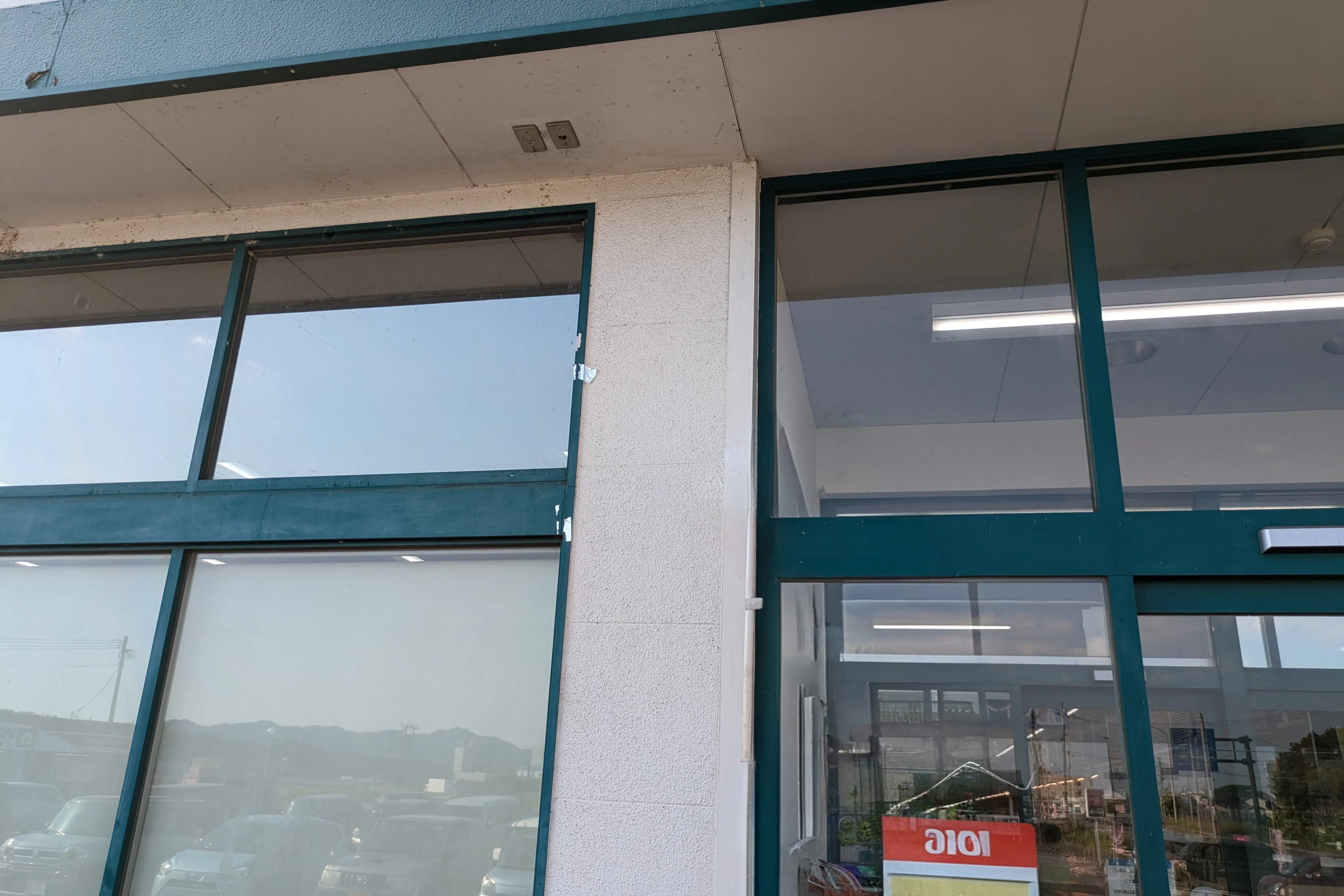 【ゆめマート山鹿】店頭軒下 ポップアップストア(物販、食物販)やプロモーション用途に最適なスーパーの屋外催事イベントスペース