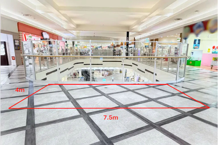 【イオンレイクタウンmori*】3F 花の広場北側ブリッジ③の画像2