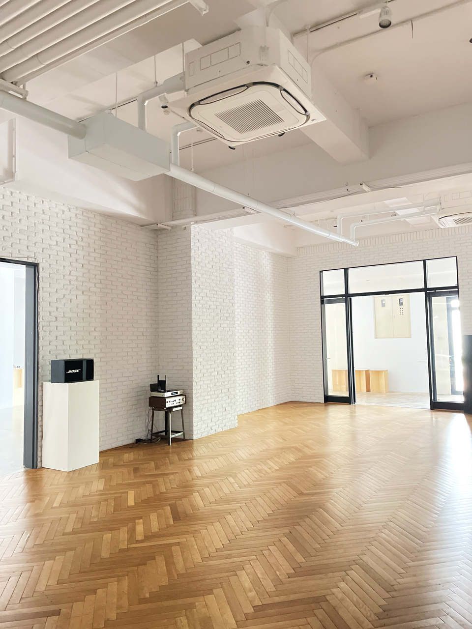 これまでのスペース(【B】スペース)より更に広くご利用頂くことも可能となりました。。(※別途料金発生致しますのでご注意ください。)