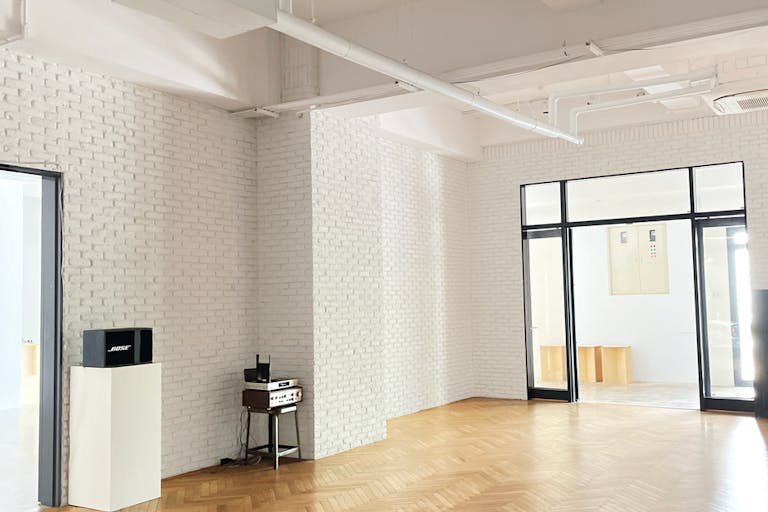 これまでのスペース(【B】スペース)より更に広くご利用頂くことも可能となりました。。(※別途料金発生致しますのでご注意ください。)