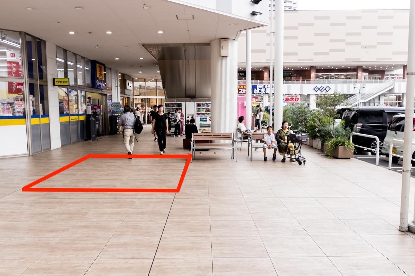 赤枠がご利用できる範囲のイメージです。