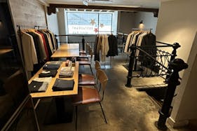 【心斎橋駅/長堀橋駅3分】ポップアップストア開催や展示会に最適な白を基調とした吹き抜けのモダン空間を演出できる路面店スペース※キャンペーン割引あり