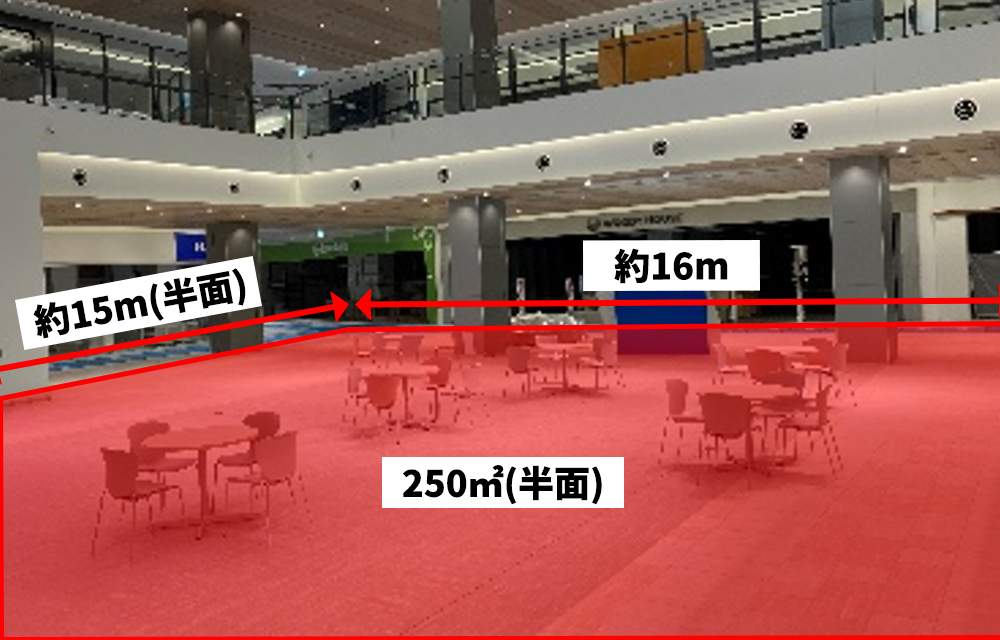 【ららぽーと門真・三井アウトレットパーク 大阪門真】1階 センターコート（1-1）
