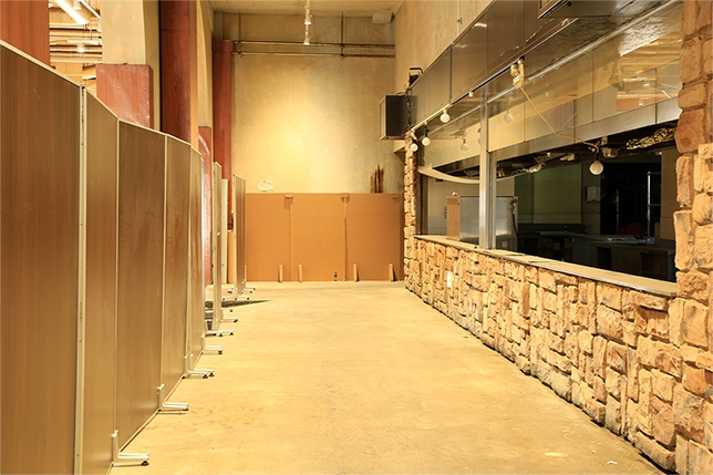 バックヤードも完備しています。