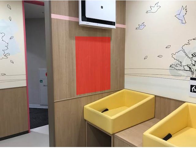 【イオンモール松本】モール内広告 授乳室の画像