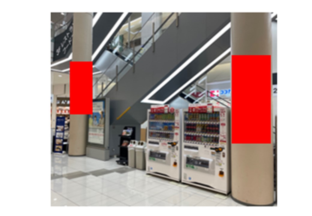 【イオンモール京都五条】柱巻き