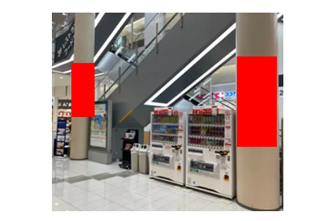 【イオンモール京都五条】柱巻き