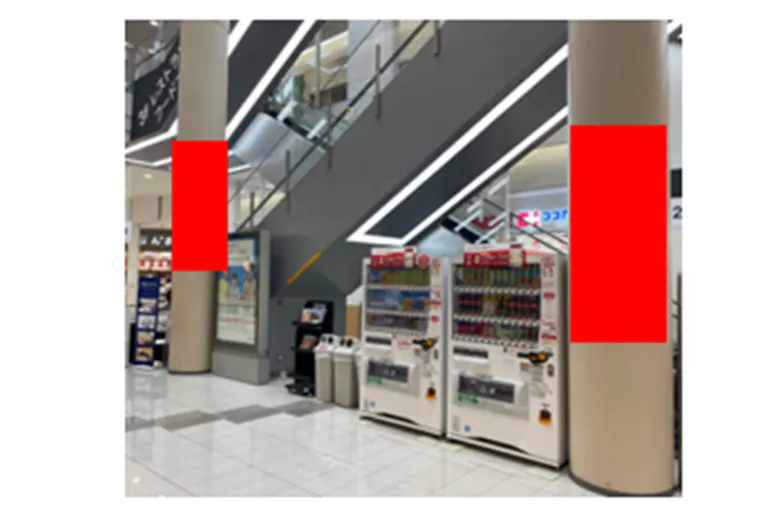 【イオンモール京都五条】柱巻きの画像2