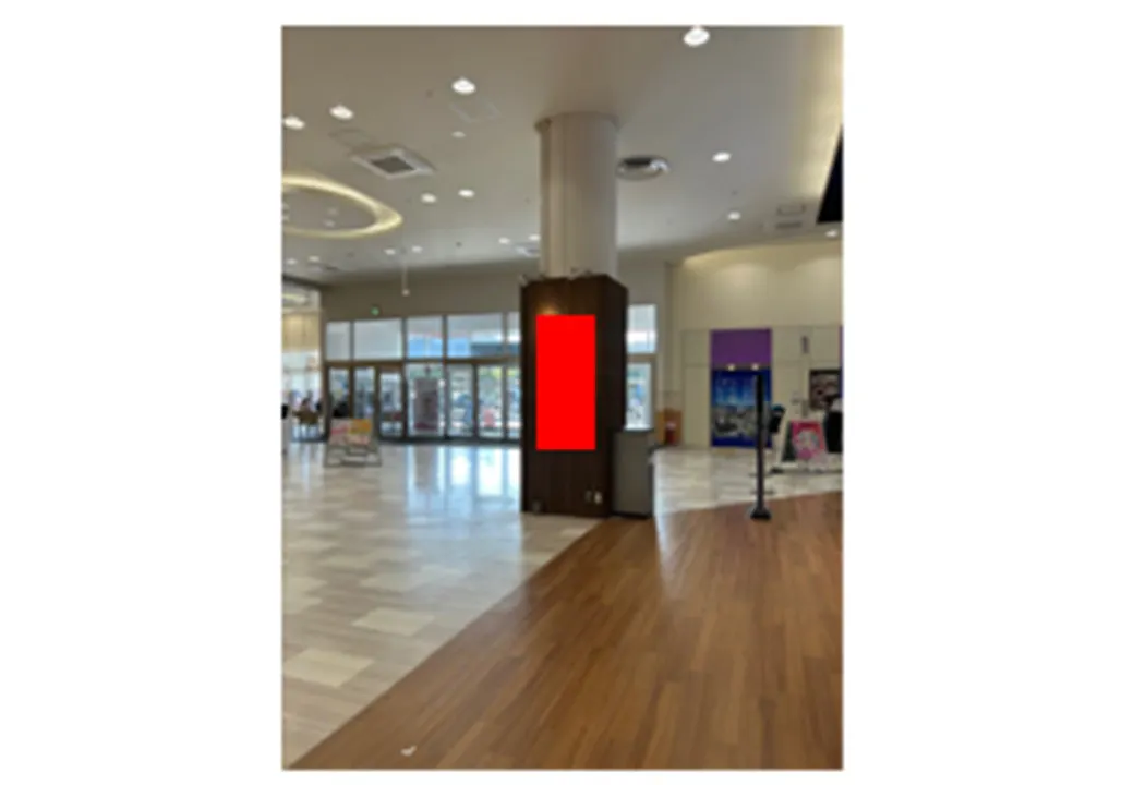 【イオンモール京都五条】柱巻き