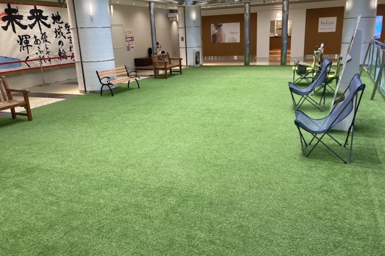 【マリエとやま】大型のポップアップストアや展示販売会に適した施設6階にある視認性の良いイベントスペースの画像2