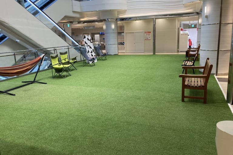 【マリエとやま】大型のポップアップストアや展示販売会に適した施設6階にある視認性の良いイベントスペースの画像3