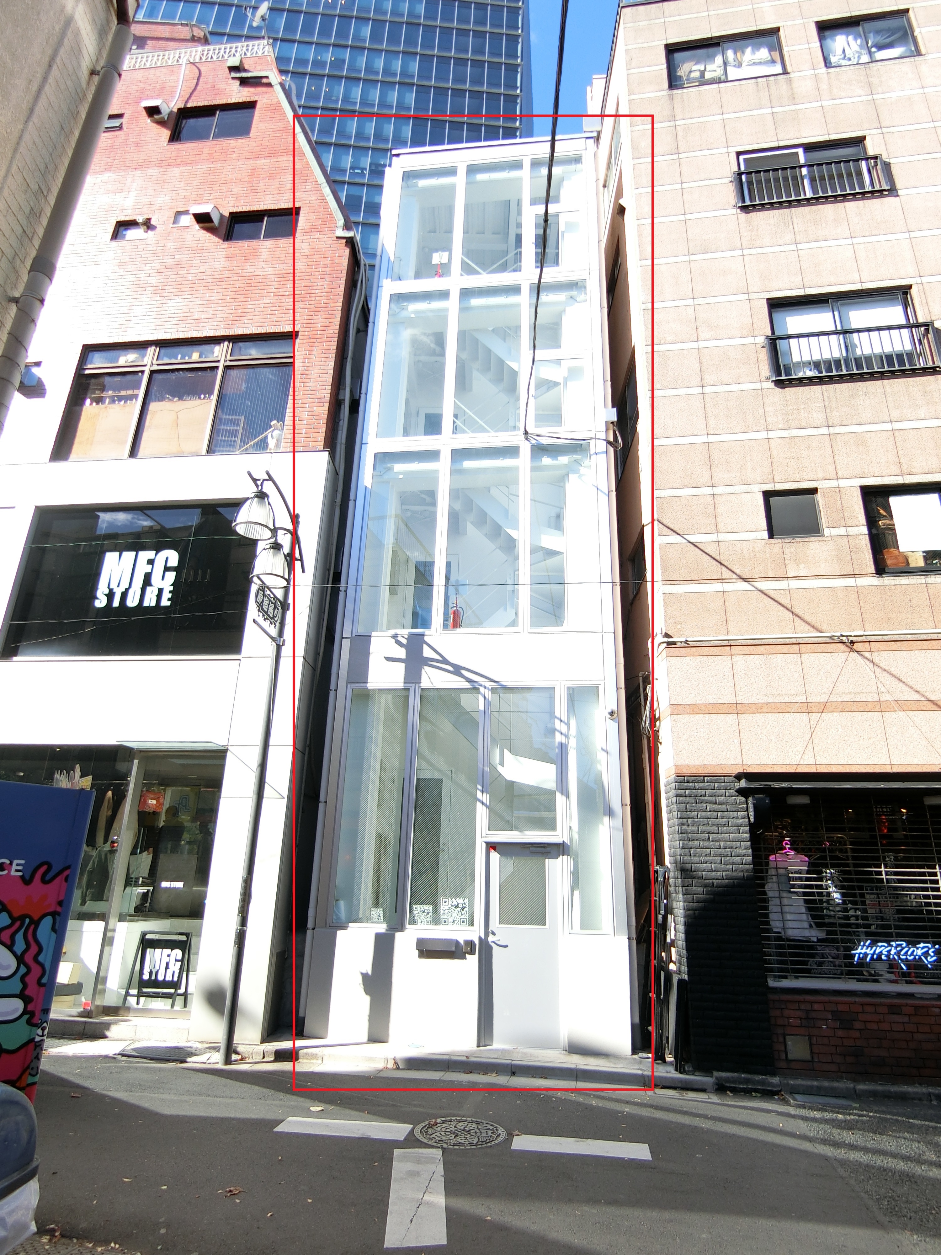 原宿通り側から