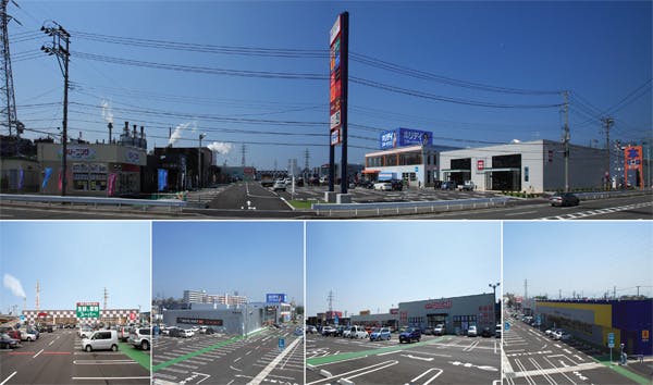 【フレスポ赤道】販促プロモーションやキッチンカー等の物販イベント利用が可能なサンキ駐車場(ホリディ側)スペース