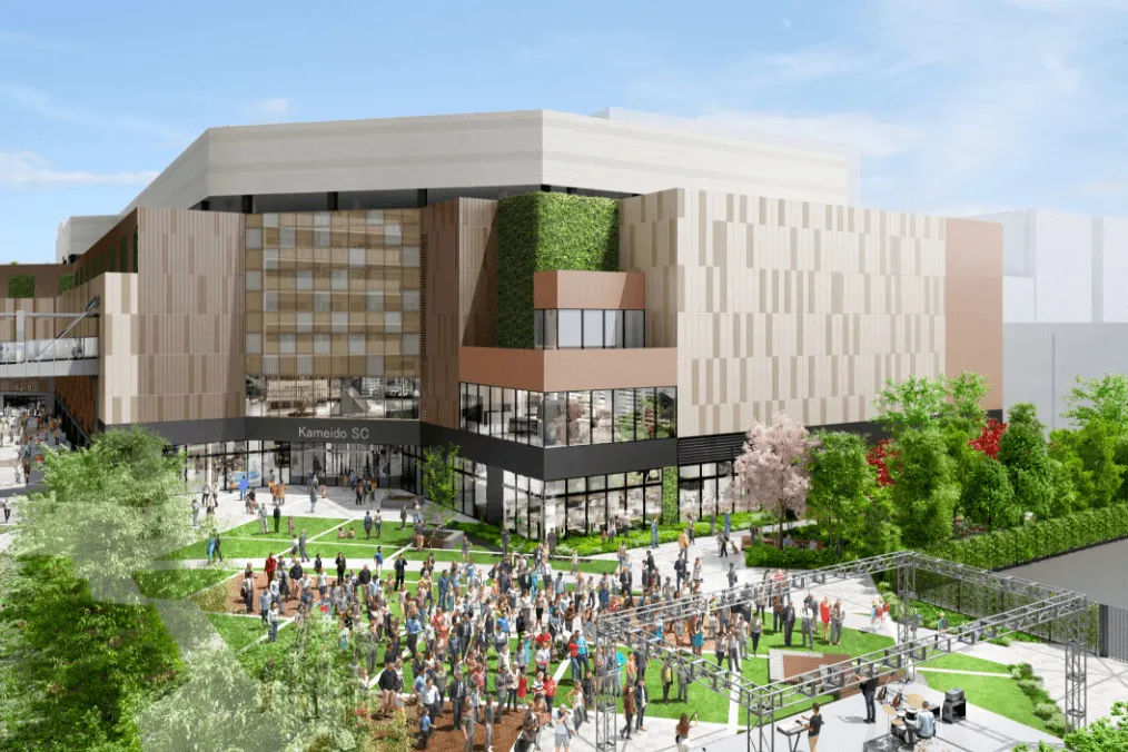 【KAMEIDO CLOCK】1Fカメクロステージ 大型イベントに最適な屋外催事イベントスペース