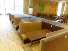 【イオンモール神戸北】モール内広告 フードコート