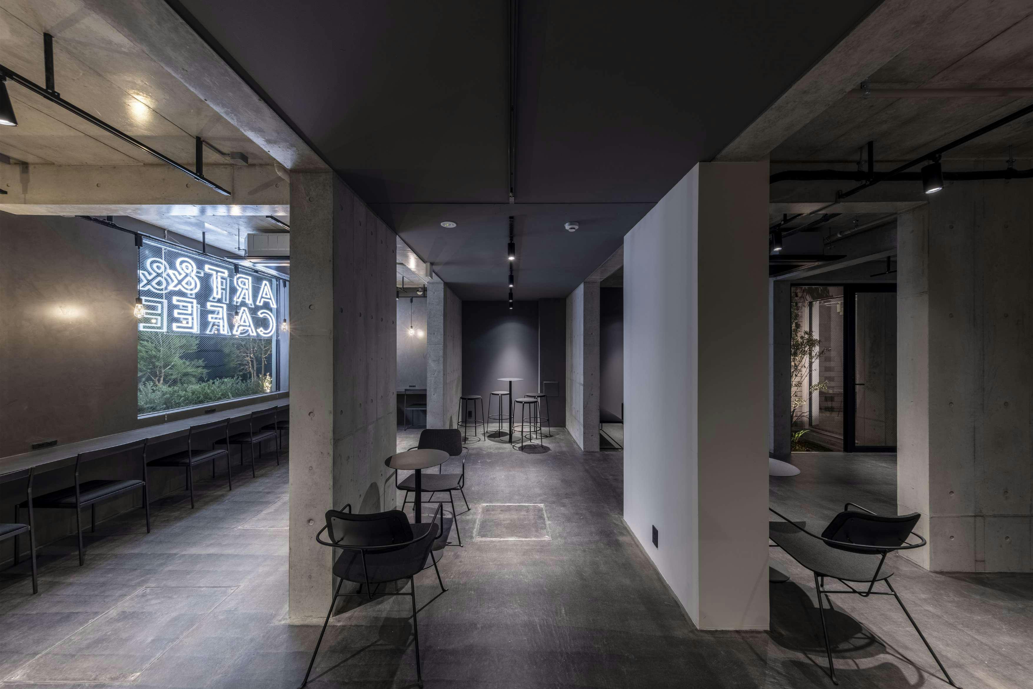 【築地駅4分】個展やグループ展等のアートギャラリー用途に最適なデザイナーズホテルのギャラリースペース