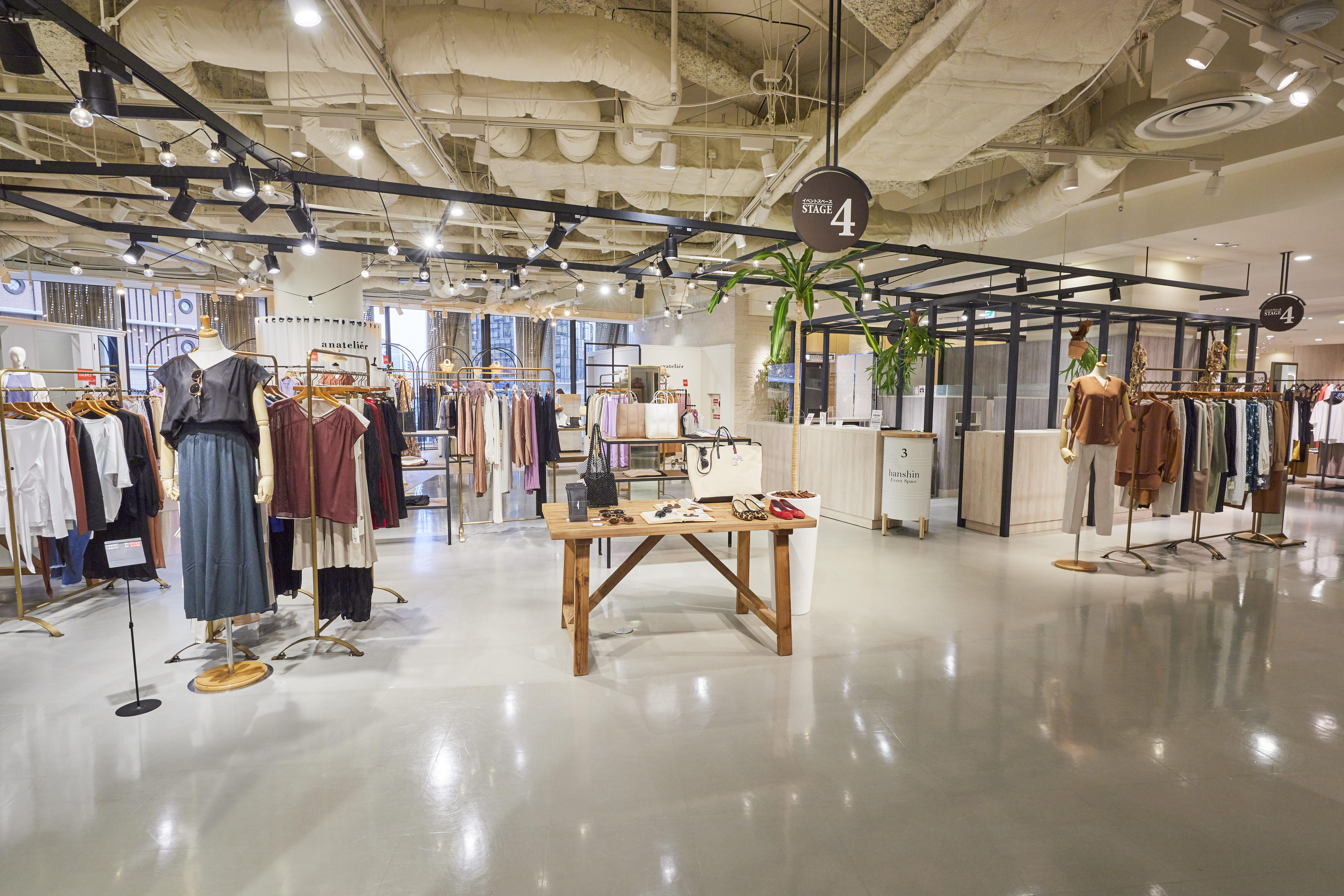 【阪神梅田本店】物販利用に適した百貨店の4Fポップアップスペースのメイン画像