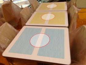 【イオンモール名古屋茶屋】モール内広告 フードコートステッカーの画像