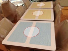 【イオンモール名古屋茶屋】モール内広告 フードコートステッカー