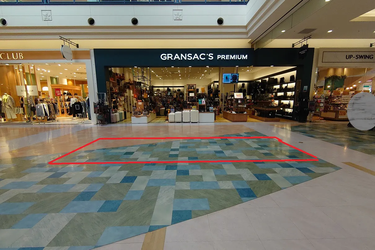 【イオンパークプレイス大分(大分県)】グランサックス前 催事スペース