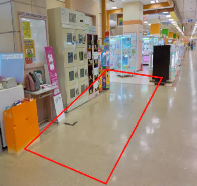 【イオン中仙店】イオン中仙店_1Fお客さまロッカー前 販促プロモーション出店に最適なスーパー店内催事イベントスペース
