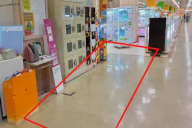 【イオン中仙店】イオン中仙店_1Fお客さまロッカー前 販促プロモーション出店に最適なスーパー店内催事イベントスペース