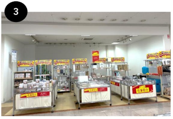 【イオン桜井店】各種プロモーションや物販、食物販のポップアップストアに最適な催事イベントスペース