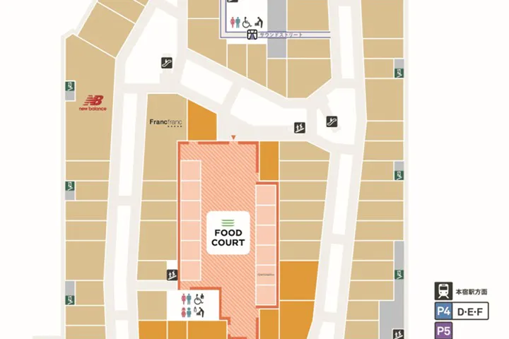 【三井アウトレットパーク 岡崎】大屋根テラス南エリア