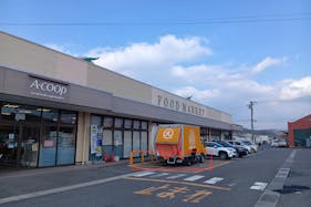 【Aコープ三重青山店】食物販や販促イベントに最適な軒下スペース