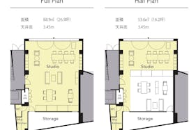 【代々木上原駅5分】ポップアップストアやワークショップに適した路面イベントスペース【ハーフプラン】