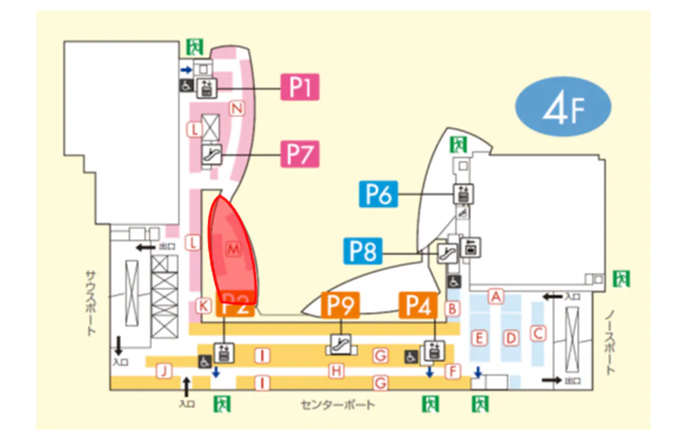 【アーバンドック ららぽーと豊洲】4階 屋外駐車場