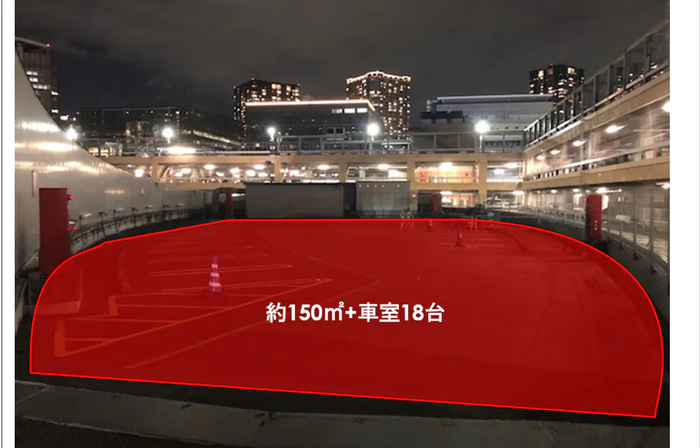 【アーバンドック ららぽーと豊洲】4階 屋外駐車場
