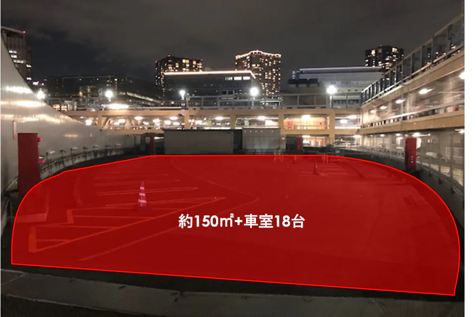 【アーバンドック ららぽーと豊洲】4階 屋外駐車場