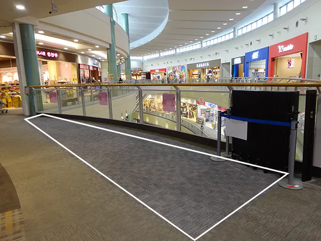 【イオンモール木曽川】ノースコート3階エスカレーター前の画像