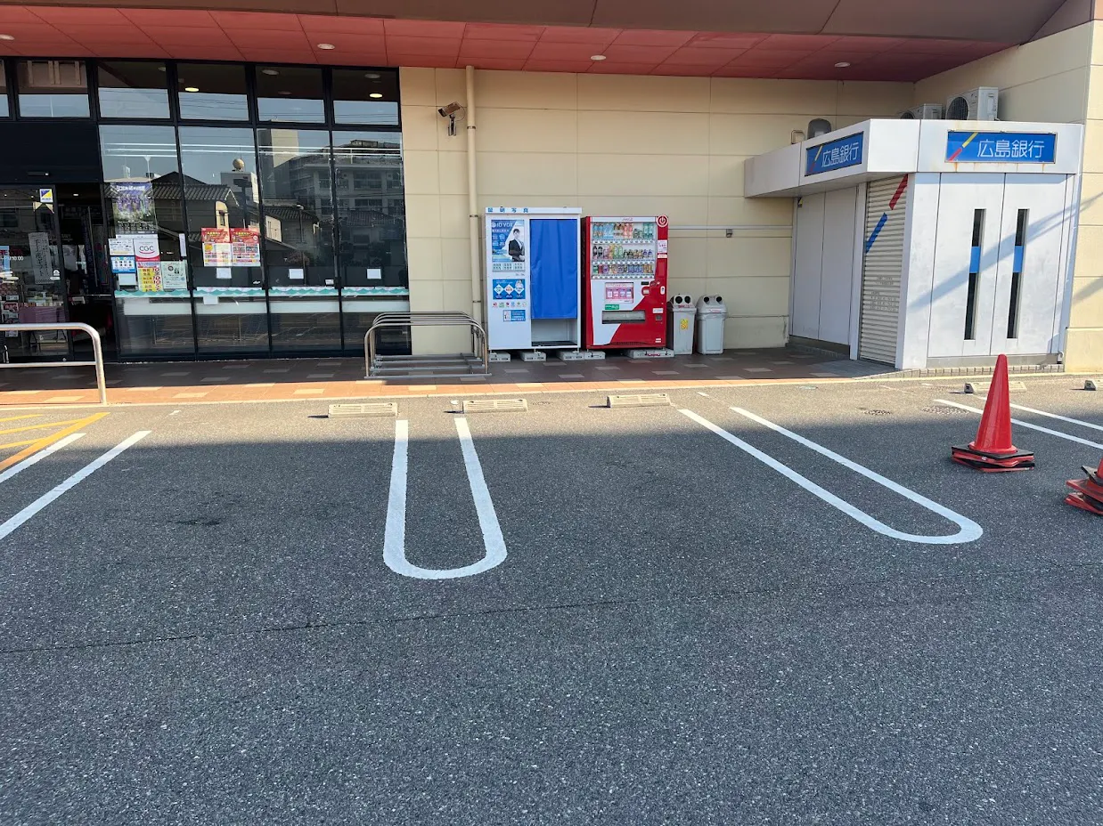 【フレスタ海老園店】キッチンカーに利用可能な駐車場スペースの画像