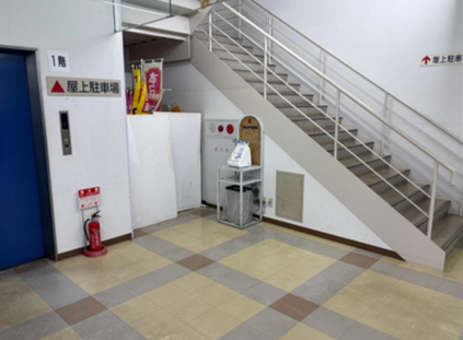 【ゆめマート牛深】エレベーター前　ポップアップストア(物販、食物販)やプロモーション用途に最適なスーパーの屋内催事イベントスペース