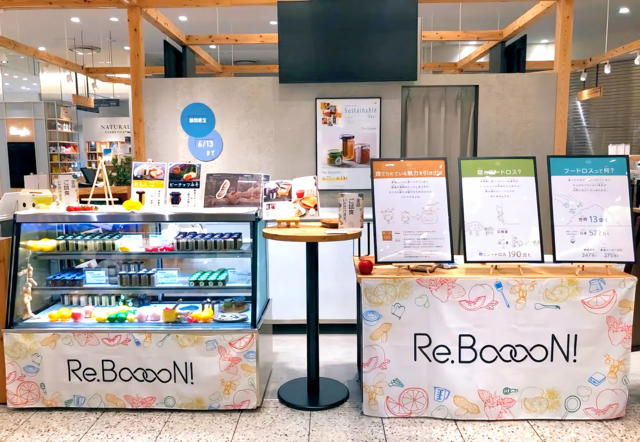 【なんばマルイ】B1階 カレンダリウムF03【食物販】店内入って正面、人通りも多く、スイーツなど食のポップアップに最適の画像