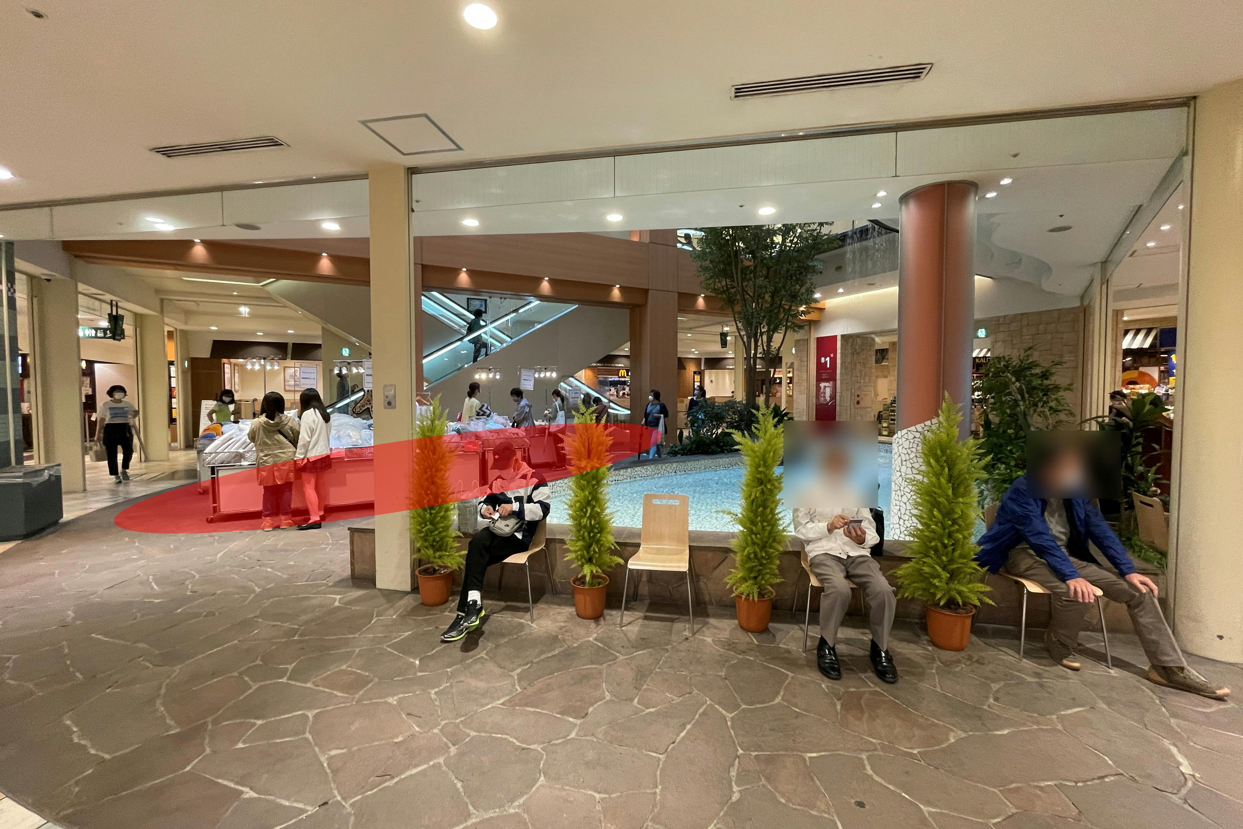 【モザイクモール港北】プロモーションイベントや食や生活雑貨のポップアップストアに最適な食品フロアのイベントスペース