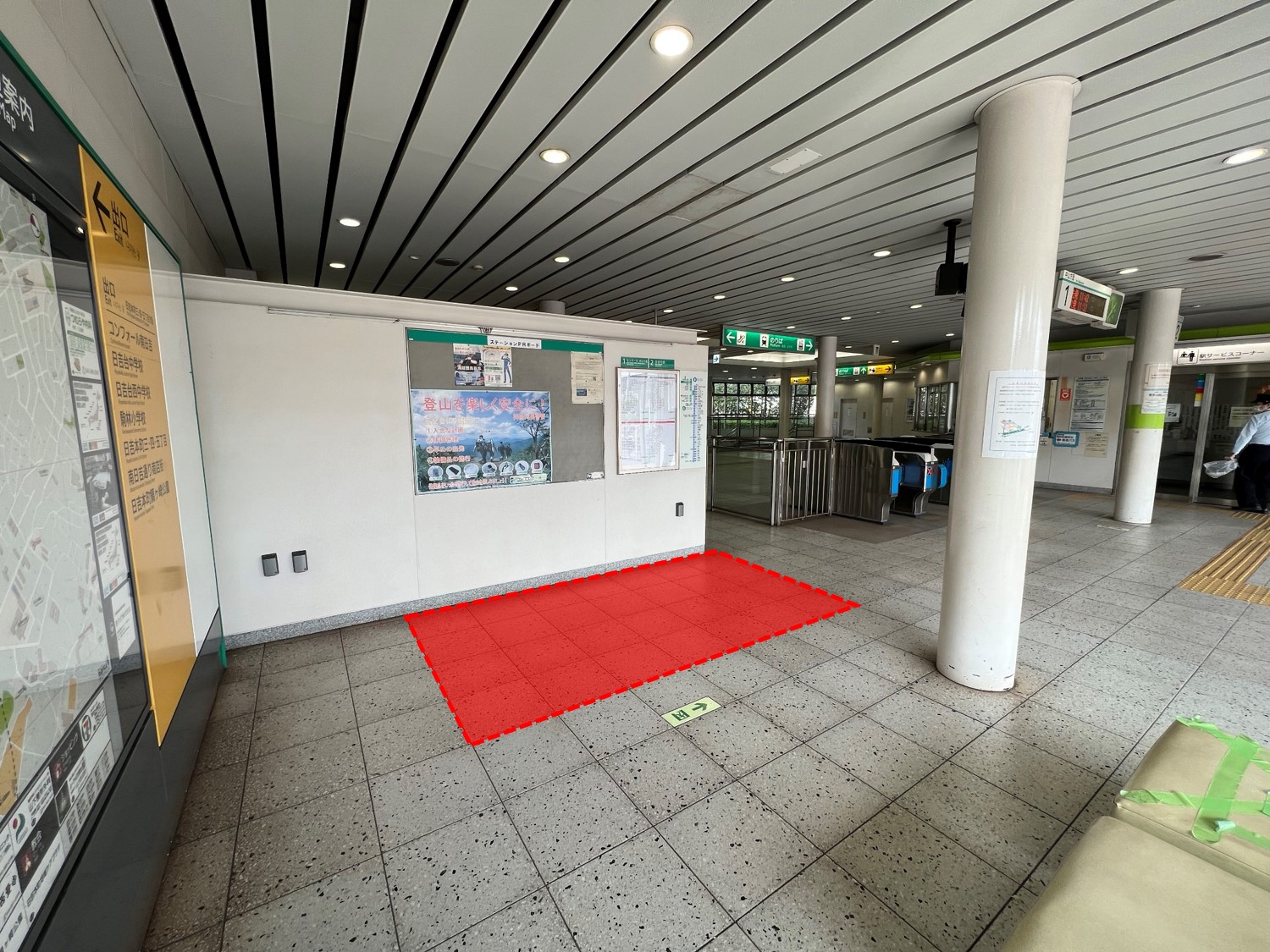 【横浜市営地下鉄グリーンライン日吉本町駅】各種プロモーションや物販、食物販のポップアップストアに最適な改札外イベントスペース｜ショップカウンター