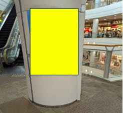 【イオンモール堺北花田】モール内広告 柱巻きの画像