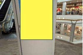 【イオンモール堺北花田】モール内広告 柱巻き