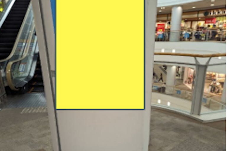 【イオンモール堺北花田】モール内広告 柱巻きの画像1