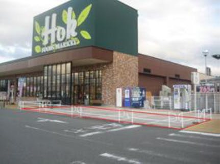 【フレスポ伯耆】屋外プロモーションやキッチンカーにおすすめな駐輪場スペース（西側）の画像